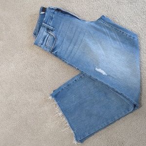 Kut from the Kloth Meg High Rise Fab Ab Wide Leg Jeans